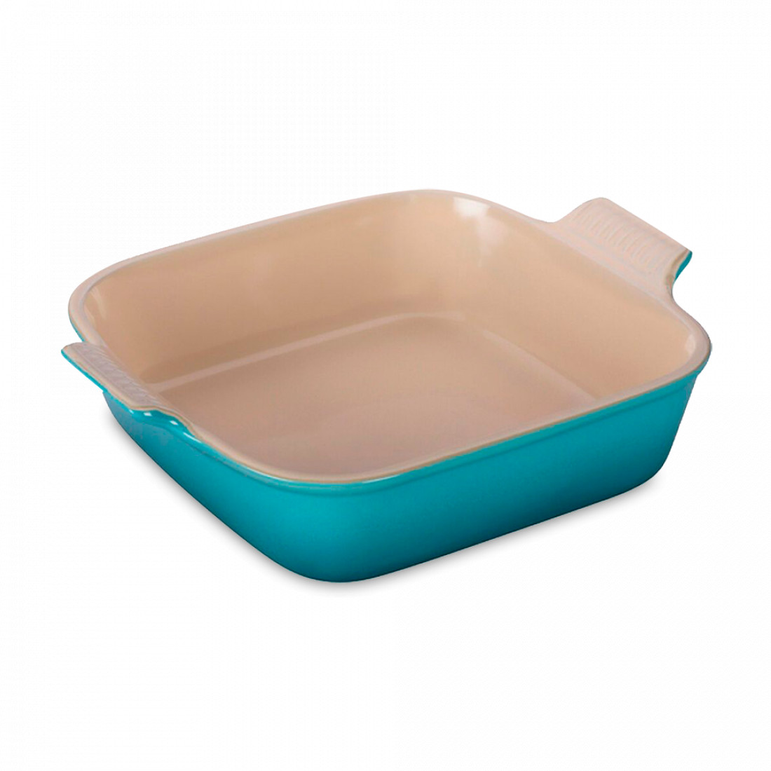 Форма для запекания Classic, 1,8 л, керамика, бирюзовый, серия Caribbean, LE CREUSET, Франция