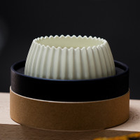 Свеча ароматическая Musk, Rose & Cedarwood, 8 см, бежевый, серия Edge, TKANO, Россия_00813870051857906888.jpg