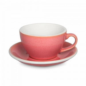 Пара чайная, 250 мл, фарфор, розовый, серия Egg, LOVERAMICS, Гонконг, LOVERAMICS (Гонконг)