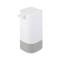 Диспенсер для жидкого мыла Tyer, 430 мл, пластик, акрил, белый/серый, серия Bath, BERGENSON BJORN, Великобритания_00813860058055185071.jpg