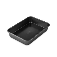 Форма для запекания прямоугольная, 34.2 х 24 см, сталь углеродистая, черный, серия Profi Baking, WO HOME, Германия, 