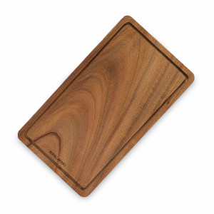 Доска разделочная прямоугольная, 28 х 16 см, акация, коричневый, серия Timber, ANNA LAFARG, Китай, Разделочные доски