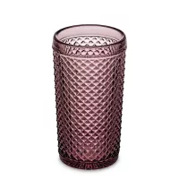 Стакан для коктейля, 330 мл, стекло, розовый, серия Bicos Pink, VISTA ALEGRE, Португалия, 