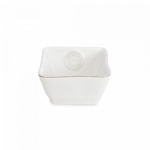 Салатник порционный White, 12 х 12 см, 340 мл, керамика, белый, серия Nova, COSTA NOVA, Португалия, Салатники квадратные