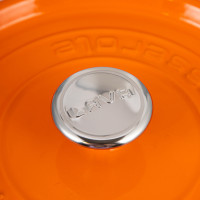 Сотейник с крышкой, 3,5 л, 28 см, чугун, оранжевый, LAVA, Турция_00812010045462598731.jpg