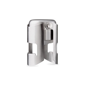 Пробка для игристых вин, размер: 5,8 х 4 см, материал: нержавеющая сталь, цвет: стальной, VACU VIN, Нидерланды, VACU VIN (Нидерланды)