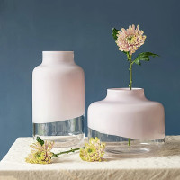 Ваза Магнолия, 32 см, хрустальное стекло, розовый, NUDE GLASS, Турция_00820160060165331361.jpg