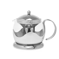 Чайник заварочный, 1,2 л, нержавеющая сталь, стекло, серия La Cafetiere, KITCHEN CRAFT, Великобритания, 
