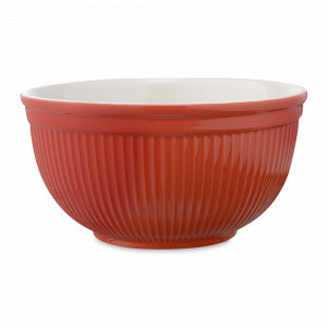 Салатник , 3.9 л, 26 см, керамика, красный, серия Soft Ripples, LIBERTY JONES, Россия, LIBERTY JONES (Россия)