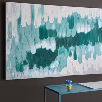 Панно декоративное By Feel, 80 х 120 см, холст с ручной росписью, дерево, индиго, серия Art, BERGENSON BJORN, Великобритания_00819730055953114289.jpg