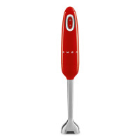 Блендер погружной, нержавеющая сталь, пластик, красный, SMEG, Италия