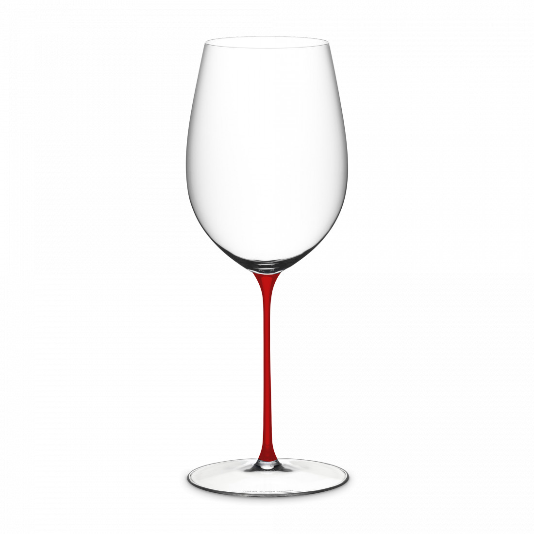 Бокал для красного вина BORDEAUX GRAND CRU, 953 мл, 28.2 см, хрусталь, красная ножка, серия Superleggero, RIEDEL, Австрия