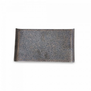 Блюдо прямоугольное Brown, 21 х 12 см, каменная керамика, коричневый, серия Isamu, ROOMERS TABLEWARE, Нидерланды, ROOMERS TABLEWARE (Нидерланды)