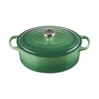 Утятница с крышкой, 29 см, чугун, зеленый, серия Bamboo Green, LE CREUSET, Франция, 