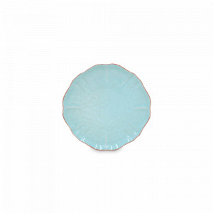 Тарелка десертная Turquoise, 17 см, керамика, голубой, серия Impressions, COSTA NOVA, Португалия, Impressions COSTA NOVA