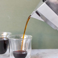 Кофеварка гейзерная, 290 мл, нержавеющая сталь, пластик, стальной, серия La Cafetiere, KITCHEN CRAFT, Великобритания_00813080051696986234.jpg