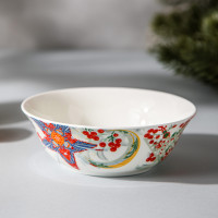 Набор из 2-х салатников порционных, 15 см, фарфор, белый, декор, серия Счастливая Звезда, MIX&MATCH HOME, Китай_00817830056352645395.jpg