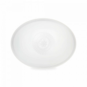 Блюдо сервировочное овальное, 41,6 х 32,5 см, фарфор, белый, серия Ornament, VISTA ALEGRE, Португалия, Ornament VISTA ALEGRE