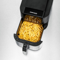 Аэрофритюрница , 5 л, нержавеющая сталь, пластик, черный, ROMMELSBACHER, Германия_00817860051565464742.jpg