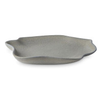 Тарелка десертная Grey, 14.2 см, каменная керамика, серый, серия Shell, ROOMERS TABLEWARE, Нидерланды
