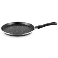 Сковорода блинная, 28 см, сталь, стеклоэмаль, черный, серия K2, VITRINOR, Испания, 