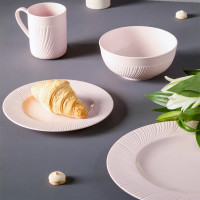 Сервиз чайно-столовый на 1 персону, 4 предмета, фарфор, розовый, серия Рассвет, DECOR DE TABLE, Россия_00818470056803568883.jpg