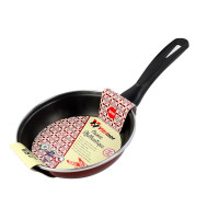 Сковорода , 20 см, 1 л, сталь, стеклоэмаль, красный, серия Authentique Burgundy, VITRINOR, Испания_00809030038262478228.jpg