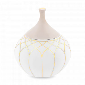 Сахарница, 300 мл, фарфор, белый, золотой, серия Terrace, VISTA ALEGRE, Португалия, Сахарницы