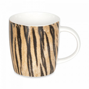 Кружка «Дикая природа - тигр», 350 мл, фарфор, декор, KOENITZ, Германия, KOENITZ (Германия)
