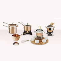 Набор для фондю, медь, серия La Cremeria, RUFFONI, Италия_00776410075755799051.jpg