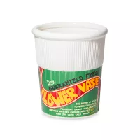 Ваза для цветов Noodle Pot, 12.5 см, керамика, белый, декор, серия Corner Shop, DOIY, Испания, 
