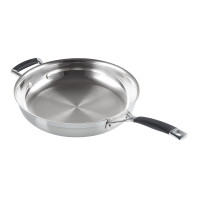 Сковорода , нержавеющая сталь, 28 см. стальной, LE CREUSET, Франция_00807470047605385663.jpg