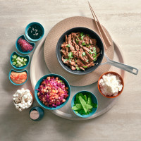 Миска, керамика, 12 см, бирюзовый, серия Caribbean, LE CREUSET, Франция_00807430049193255058.jpg