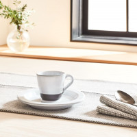 Кружка для эспрессо White/Grey, 80 мл, керамика, белый, серый, серия Plano, COSTA NOVA, Португалия_00815340051777131979.jpg