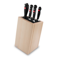 Набор из 5-ти кухонных ножей на подставке из бука, серия Classic, WUESTHOF, Золинген, Германия