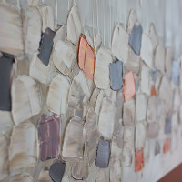 Панно декоративное Fleur, 80 х 140 см, холст, дерево, бежевый, серия Art, BERGENSON BJORN, Великобритания_00819730055449327320.jpg