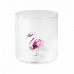 Стакан для воды «Фламинго», 250 мл, стекло, серия Monterey, WD Lifestyle, Италия, Стаканы для воды