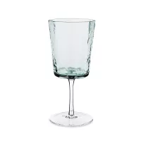 Бокал для вина Green, 360 мл, стекло ручной работы, зеленый, серия Edge, ROOMERS TABLEWARE, Нидерланды, 