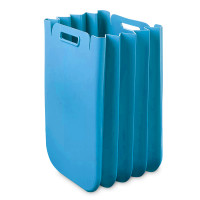 Корзина складная Eco Packly, переработанный плаcтик, 25 х 45 х 30 см, голубой, GUZZINI, Италия