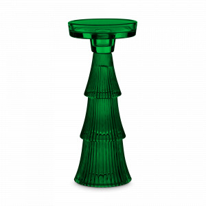 Подсвечник , 22 см, стекло, зеленый, серия Art Deco, DECOR DE TABLE, Россия, Подсвечники и канделябры