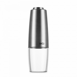 Мельница электрическая для соли и перца, 19.5 см, подсветка, зарядка USB, стальной, серия Loft, WO HOME, Германия, Мельницы для перца