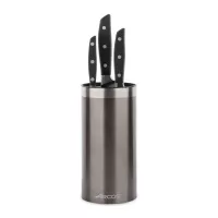 Набор кухонных ножей "поварская тройка", в универсальной подставке, серия Manhattan, ARCOS, Испания, 