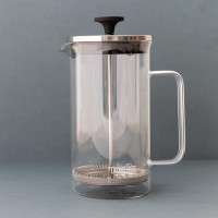 Френч - пресс кофейник, 1 л, нержавеющая сталь, боросиликатное стекло, прозрачный, серия La Cafetiere, KITCHEN CRAFT, Великобритания_00818630042769008992.jpg
