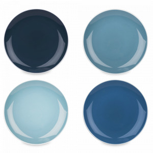 Набор из 4-х обеденных тарелок «Океан», 27,7 см, костяной фарфор, WAECHTERSBACH, Германия, Наборы тарелок для кухни