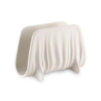 Салфетница , перерабатываемый пластик, молочный, серия Tierra, GUZZINI, Италия