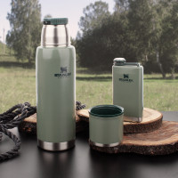 Термос 1 л, цвет: зеленый, серия Adventure, STANLEY, США_00814420059815528000.jpg