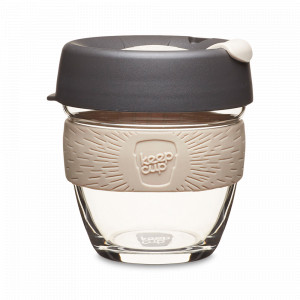 Кружка дорожная Chai S, объем: 227 мл, материал: закаленное стекло, цвет: серый, серия Brew, KEEPCUP, Австралия, Термокружки