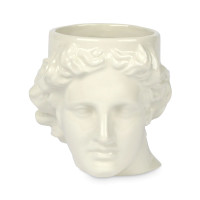 Кружка Apollo, 8.5 см, керамика, белый, DOIY, Испания