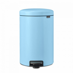 Контейнер для мусора, 20 л, нержавеющая сталь, голубой, серия NewIcon, BRABANTIA, Бельгия, BRABANTIA (Бельгия)