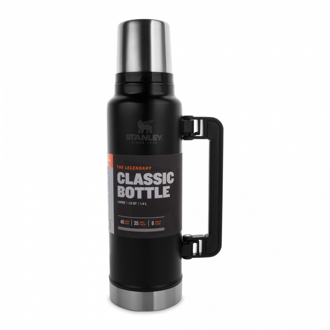 Термос 1,4 л, цвет черный, серия Classic, STANLEY, США